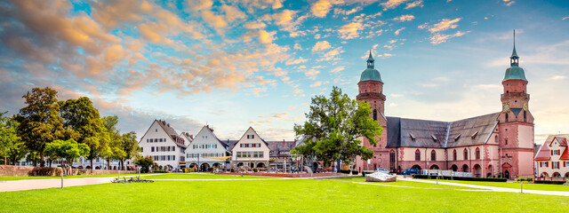 Altstadt, Freudenstadt, Schwarzwald, Deutschland 