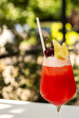 cocktail limon cereza 2