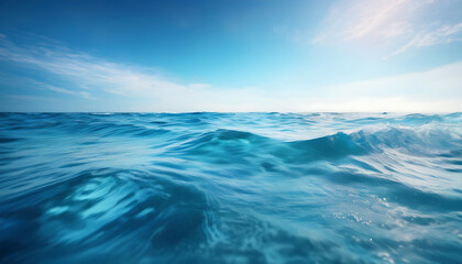 aerial view of the sea