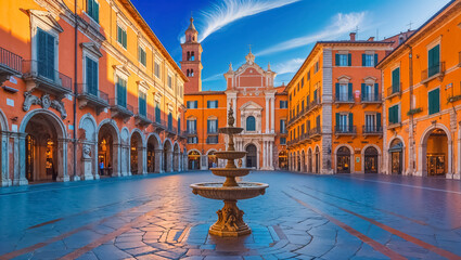 Stunning City Parma Italy Sunny