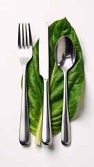 Design combines utensils and plants to promote vegan dining  eco-friendliness