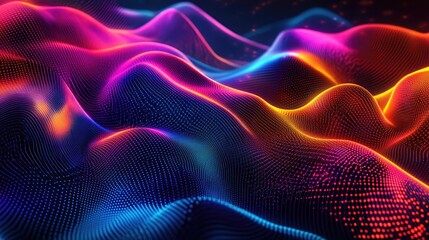 Fototapeta premium Digital Network Connection Abstract Background, Futuristic Tech Design for Communication and Internet Concepts