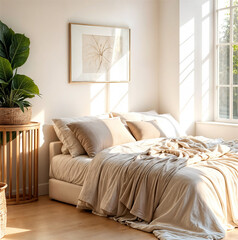 Fototapeta premium Bedroom decoration