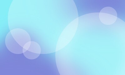 Abstract Soft Gradient Background with Glowing Pastel Circles