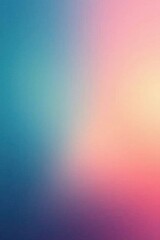 Fototapeta premium Gentle ombre effect with soothing color tones , soft, blue