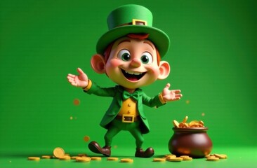 st patricks day leprechaun