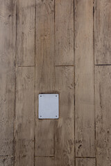 This is a Neutral Wooden Floor featuring a Blank Tile which is perfectly Centered in the design