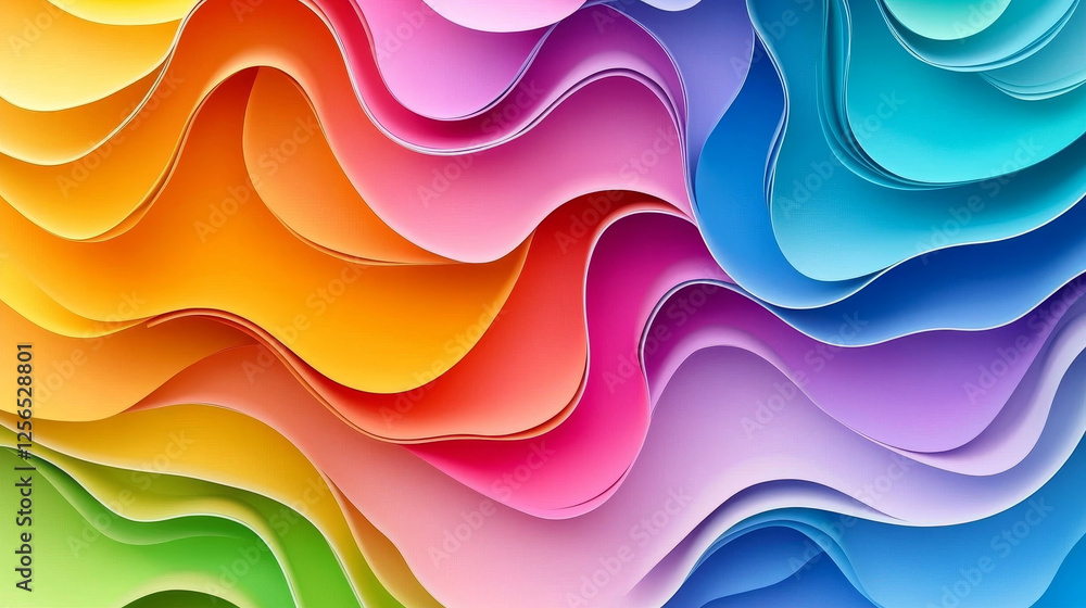 Poster color abstract shape paper cut backgrounds with 3d layers, vector posters or banners. paper cut back