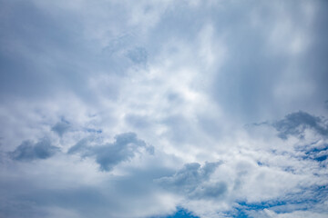 The Dramatic and Beautifully Cloudy Sky with Hints of Blue Peeking Through the Clouds