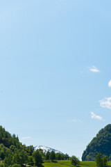 Obraz premium Flam - Norway - June 06 - 2023 - Mountain