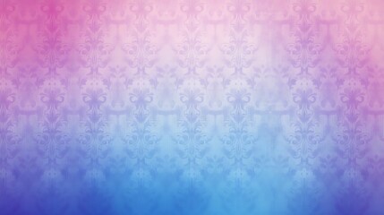 Abstract Pastel Damask Pattern Background Design