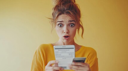 Displeased consumer with a misleading subscription. Featuring a phone screen displaying unexpected charges