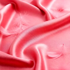delicate fabric, silk, silk and feathers