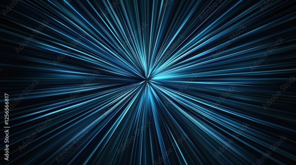 Poster experience the dynamic dance of light and stripes racing across a dark backdrop, creating a mesmeriz