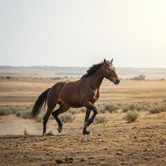 Fototapeta premium horse on the beach