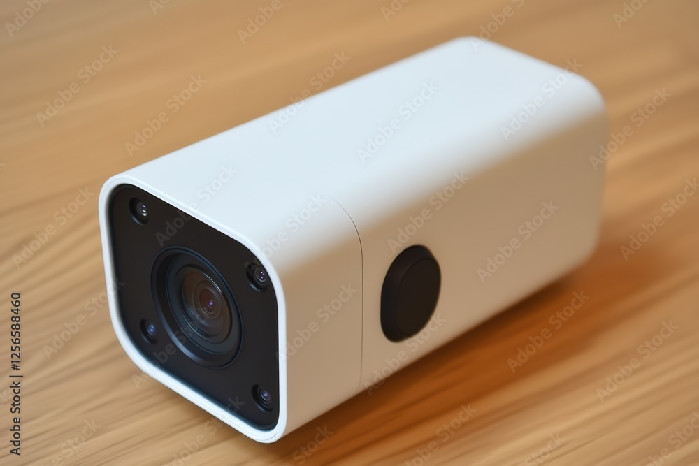 Poster motion detection camera designed for high-resolution capturing in various environments