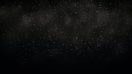 Obraz premium Particules et étoiles scintillantes et brillantes volant sur fond sombre, noir. Lumière, étoile, paillette dorée et flou. Cosmos, univers, espace. Fond pour bannière, conception et création graphique.