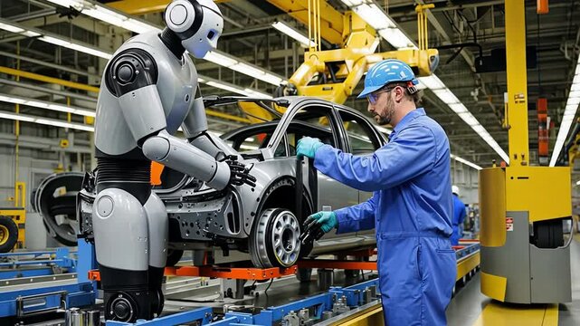 Collaboration between robots and humans in automotive is vital