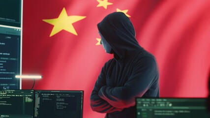 Chinese cyber forces hacking computer systems in a governmental agency, fake news and brainwashing for the communism ideology. Anonymous cyberterrorism and malicious activities. Camera A.