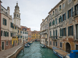 The Old Town of city of Venice, Italy