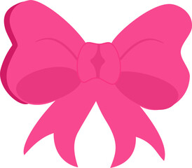 pink ribbon bow