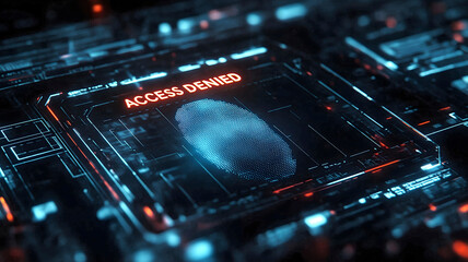 Access Denied - Biometric Security Error