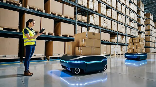 Exploring the integration of robots in warehouse automation and human tasks