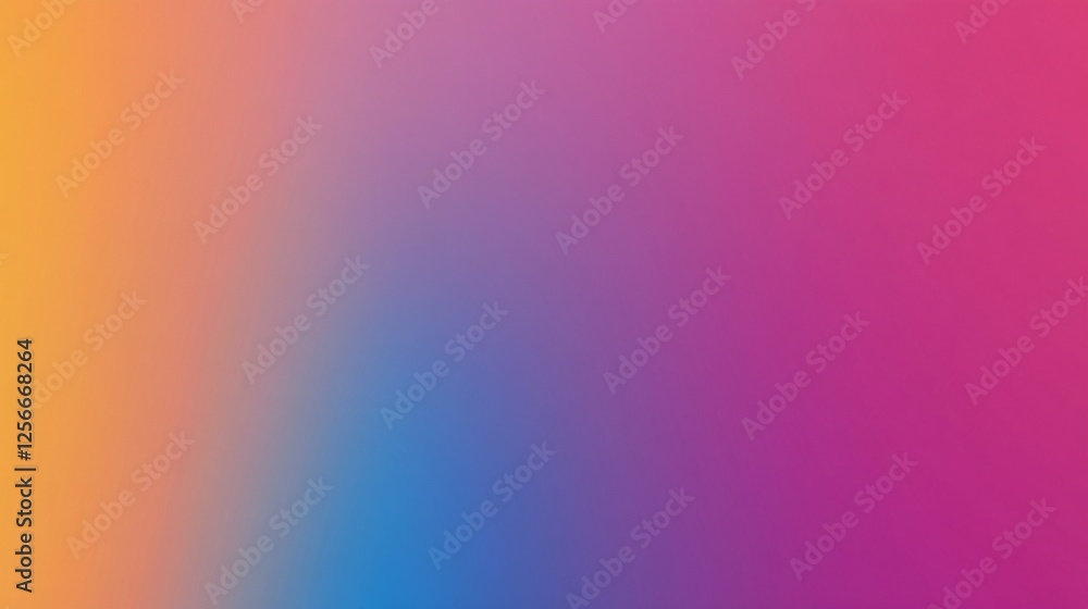 Poster abstract blurred gradient mesh background in bright colors