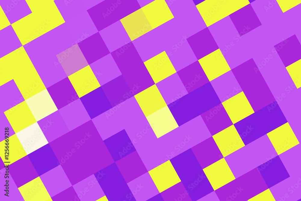Poster purple pixel mosaic texture with structured geometric pattern. abstract modern background concept