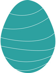 colorful easter egg