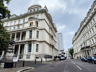 London, United Kingdom. Tourist cities around the world. 1-7 Lancaster Gate, London W2 3LG. 09/02/2024
