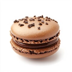 macarons isolated on white