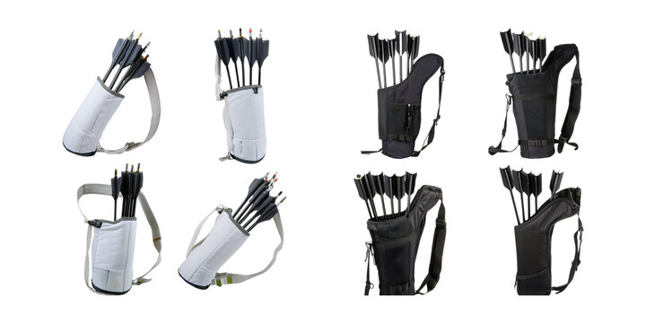 Various Archery Quivers for Outdoor Sports and Shooting Activities