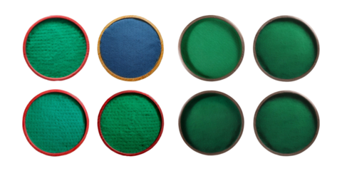 Colorful Round Patterns on Textured Backgrounds for Creative Use