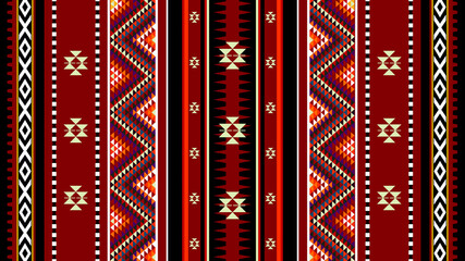 Detailed Artisanal Vertical Motif Traditional Handmade Sadu Rug