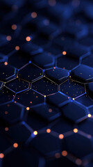 Fototapeta premium Abstract technology particles mesh background, showcasing digital flow and network connections in a modern and high-tech visual style. 