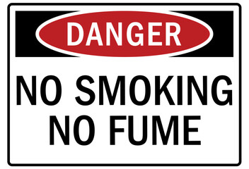 No smoking sign no smoke no fume