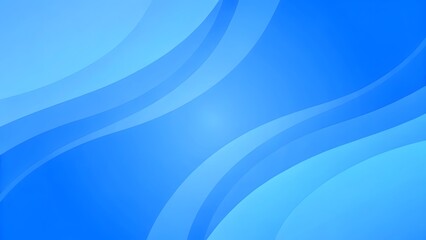 Fototapeta premium Minimalist blue abstract gradient background with