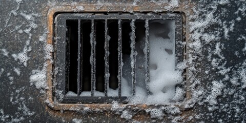 Cleaning Car Air Vent:  Foam and Grille Detail