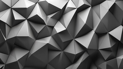 Abstract geometric pattern of triangular shapes. Background Grey, triangular pattern. Possible use Graphic design, wallpaper