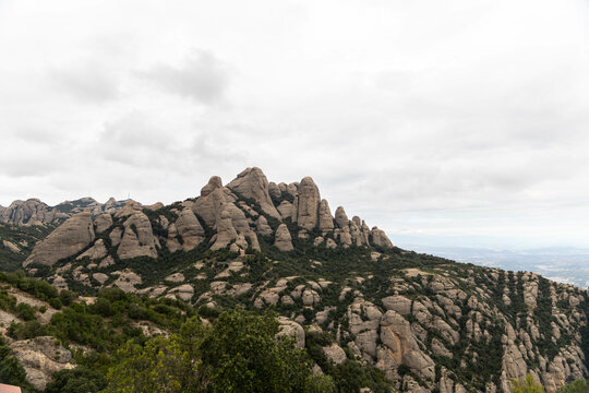 Views of Montserrat Monastery