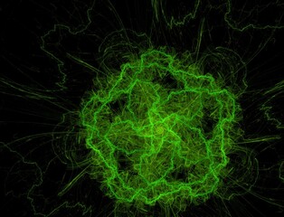 Imaginatory fractal abstract background Image