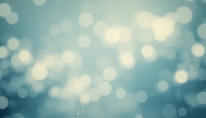 Obraz premium Soft Light Bokeh Background with Glowing Circles and Dreamy Atmosphere