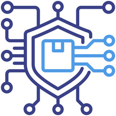 Digital Right Management Icon