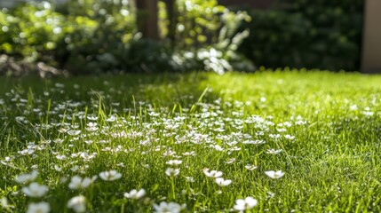 Cherry blossoms bloom in soft sunlight, symbolizing renewal and harmony.
