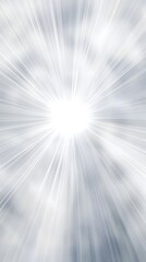 Fototapeta premium Abstract Radial Light Burst with Grey Background