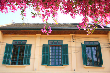 Beautiful Shop Houses in Luang Prabang, Laos