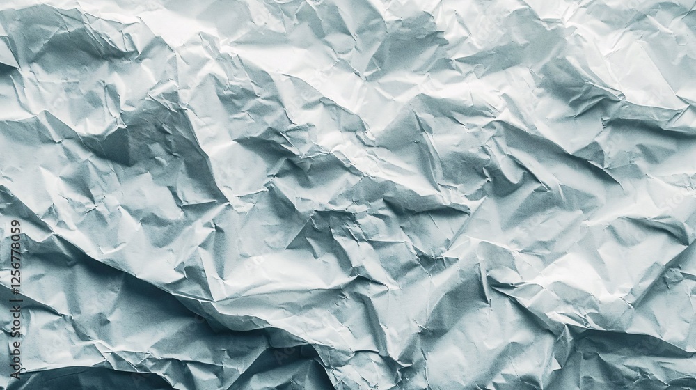 Poster white crumpled paper texture background is giving an abstract feeling