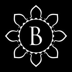 Fototapeta premium om symbol on black background