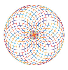 Modern element line art style